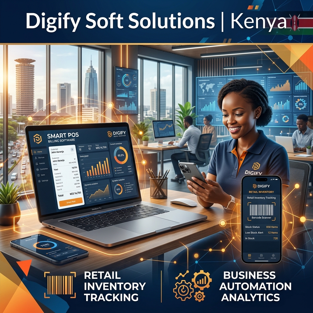 Digify Soft Solutions Kenya - Smart POS & Retail Automation