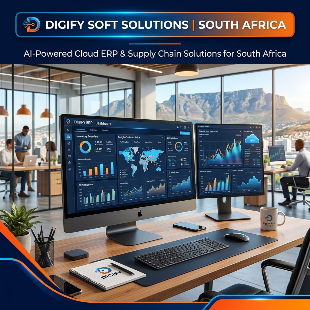 Digify Soft Solutions South Africa - AI ERP & Supply Chain Solutions