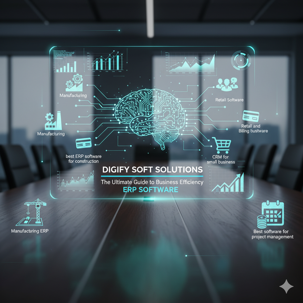 The Definitive Guide To ERP Software: Unlocking Business Efficiency With Digify Soft Solutions