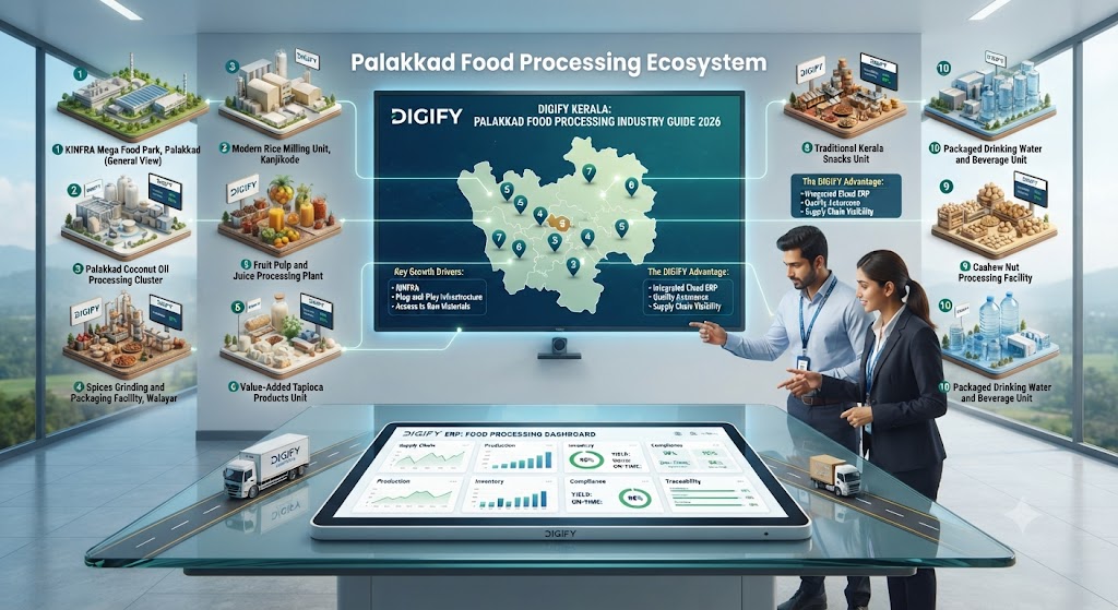 TOP 10 FOOD PROCESSING INDUSTRIES IN PALAKKAD, KERALA (2026): COMPLETE GUIDE WITH ERP SOLUTIONS